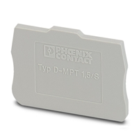 Phoenix D-MPT 1,5/S End cover