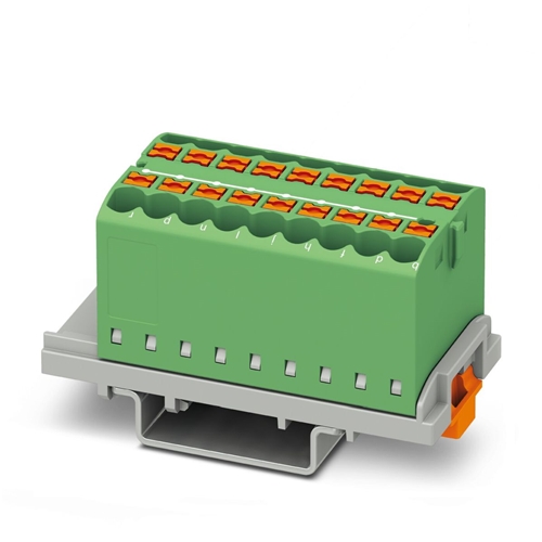 PHOENIX DISTRIBUTION BLOCK - PTFIX 18X2,5-NS35 GN