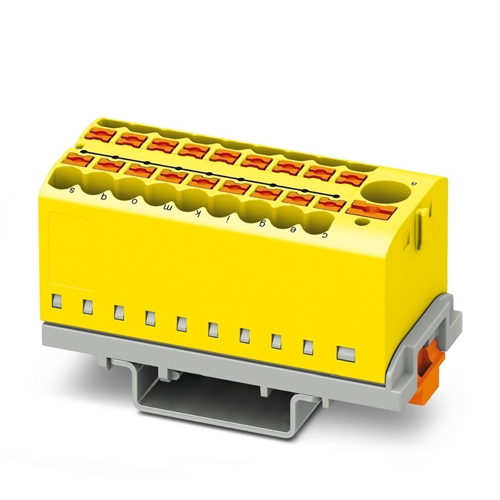 PHOENIX Distribution block PTFIX 6/18X2,5-NS35 YEL