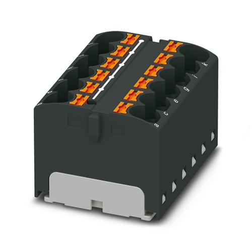 PHOENIX PTFIX 12X4 BK DISTRIBUTION BLOCK