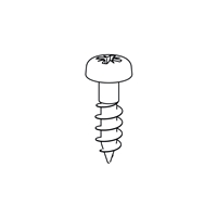 SCREWS FOR END CAPS PF RANGE
