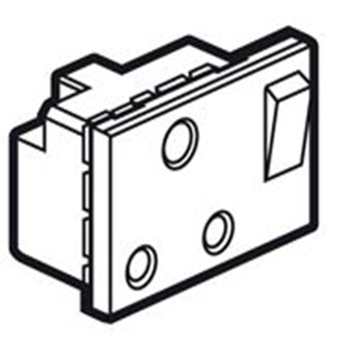 LEGRAND 2P+T 15A-16A SHUTTERED-MG