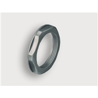 LUTZE LOCKNUT PG11 PLASTIC GREY RAL 7001