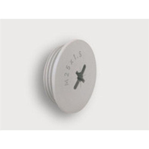LUTZE BLANKING PLUG M25 PVC GREY (QUOTE