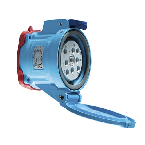 MARECHAL DSN6 SOCKET POLY BLUE 3P + N + E 63A