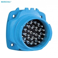 MARECHAL DSN24C INLET POLY BLUE SIZE 2 IP66/67