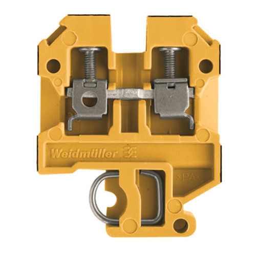 WEIDMULLER SAK 2.5 TERMINAL YELLOW/BLACK