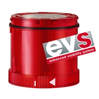 WERMA LED EVS FLASHING TOWER IN RED