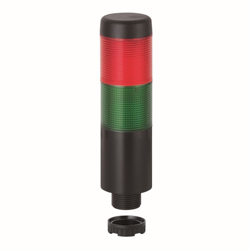 WERMA K37 PLUG 24V AC/DC GREEN/RED