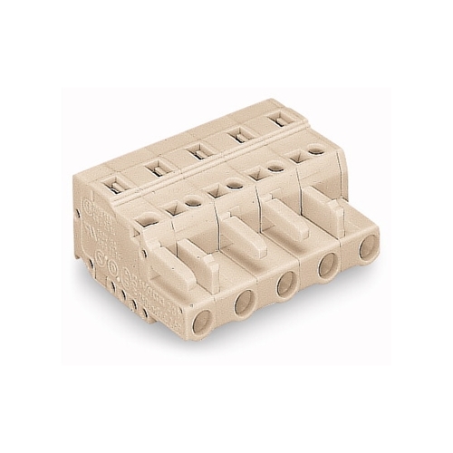 WAGO 4 WAY 7.5 PITCH CAGE CLAMP