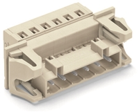 WAGO MALE CONNECTOR WITH SNAP-IN FLANGES (50 PACK)