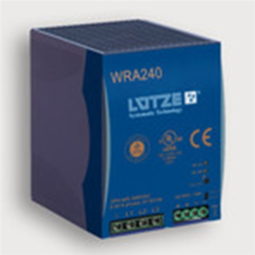 LUTZE PSU WRA 240-24 10A 24VDC 3PHASE