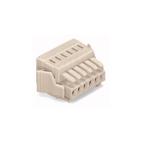 WAGO FEMALE PLUG WITH LOCKING LEVER