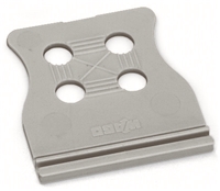 WAGO STRAIN RELIEF PLATE 35MM GREY (PACK