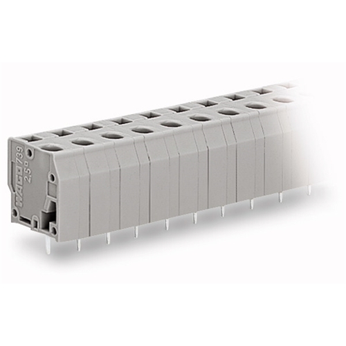 WAGO PCB TERMINAL STRIP 4POLE (PK=40)
