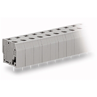 WAGO PCB TERMINAL STRIP 4POLE (PK=40)