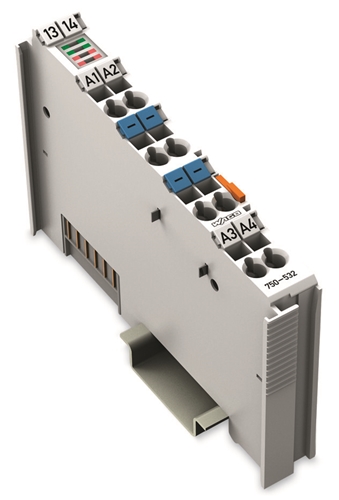 WAGO 4 CHANNEL DIGITAL OUTPUT MODULE 24V DC 0.5A