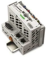 WAGO CONTROLLER PFC100; 2 x ETHERNET, RS-232/-485