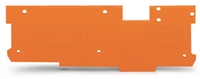 WAGO END PLATE ORANGE
