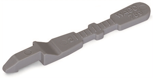 WAGO 1 POLE STRAIN RELIEF PLATE (25 PACK)