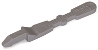 WAGO 1 POLE STRAIN RELIEF PLATE (25 PACK)