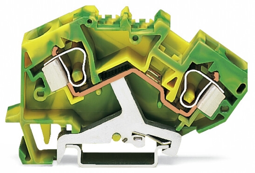 WAGO 2-CONDUCTOR GROUND TERMINAL BLOCK (PACK 25)