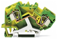 WAGO 2-CONDUCTOR GROUND TERMINAL BLOCK (PACK 25)