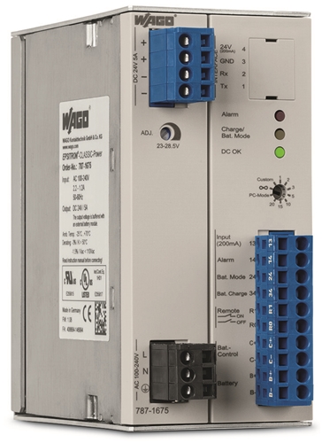 WAGO PRIMARY SWITCH MODE POWER 24VDC 5A