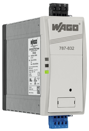 WAGO PSU OUTPUT VOLTAGE 24VDC 10A