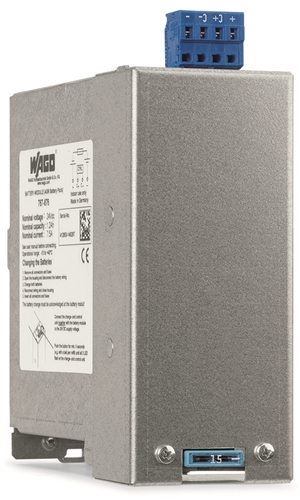 WAGO LEAD-ACID BATTERY MODULE 24VDC 1.2AH