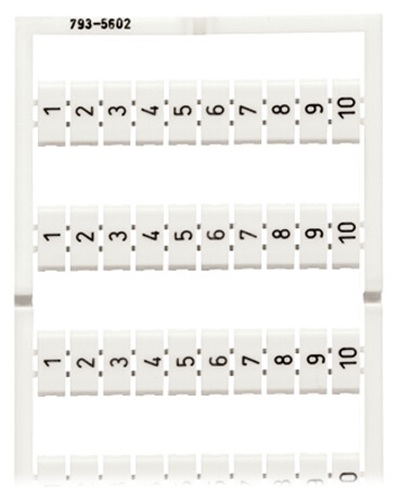 WAGO IDENTIFICATION STRIP
