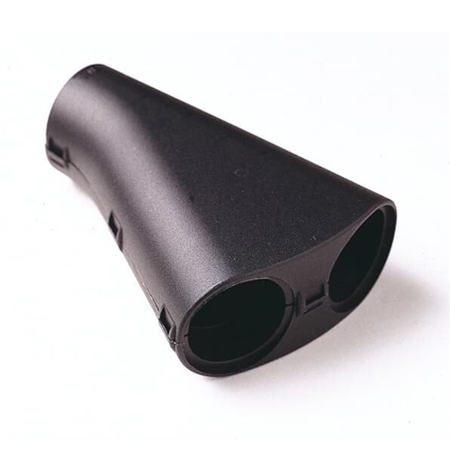 ADAPTAFLEX HINGED Y PIECE FITTING 16MM BLACK