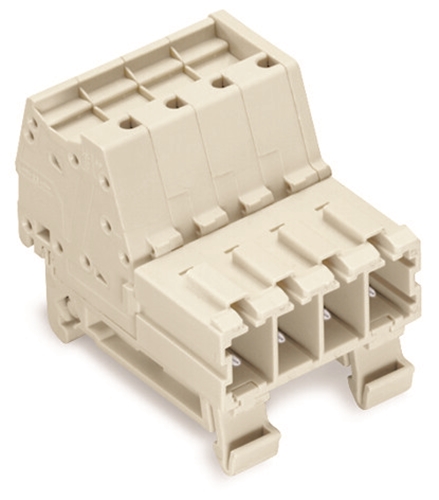 WAGO MALE CONNECTOR 4-POLE 7.62mm PITCH