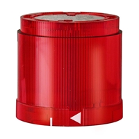 WERMA FLASHING LIGHT ELEMENT 24VDC RED