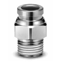 SMC NICKEL PLATED 10MM X 1/4 BSP MALE STUD