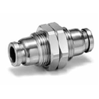 SMC S/S BULKHEAD UNION 12MM