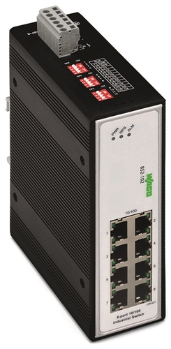WAGO INDUSTRIAL SWITCH 8 PORTS 100BASE-TX