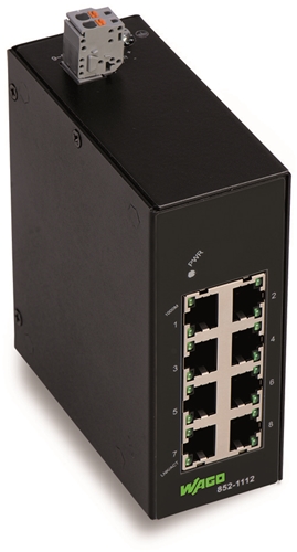 WAGO 8PORT 100 BASE TX INDUSSTR ECO SWITCH