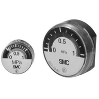 SMC MINIATURE PRESSURE GAUGE 0-1MPA