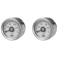 SMC STAINLESS CASED PRESSURE GAUGE