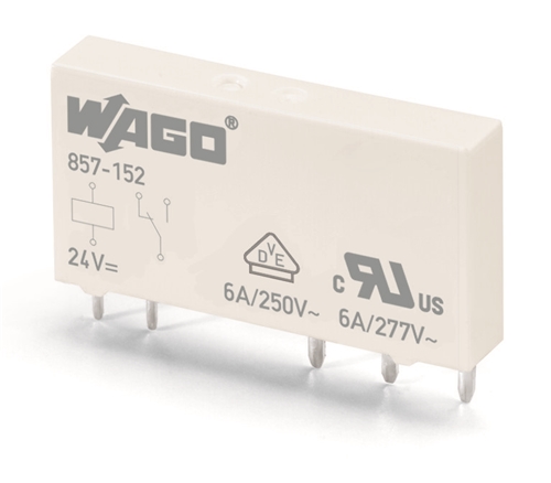 WAGO DIN RAIL PLUG IN RELAY