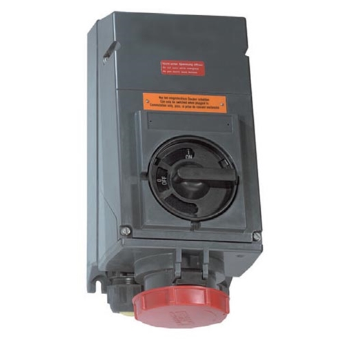 STAHL 480/500V 63A 4P SW/SOCKET BLACK
