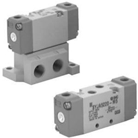 SMC 5/2 PILOT SPRING VALVE