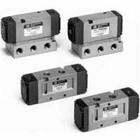 SMC 3/8 BSP DOUBLE PILOT VALVE BODY PORT