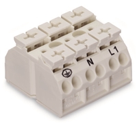 4 CONDUCTOR CHASSIS MOUNT TERMINAL STRIP 3P