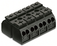 Wago 4-Cond Chasis Mount Ter Strip Snap in Foot14