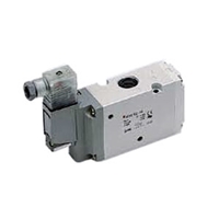 SMC 3 port solenoid valve 24V dc NC