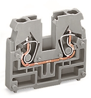 WAGO CTR TERMINAL BLOCK GREY (100 PER