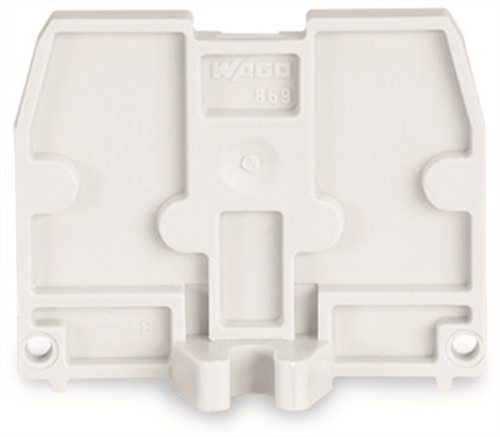 WAGO END PLATE (PK QTY=25)