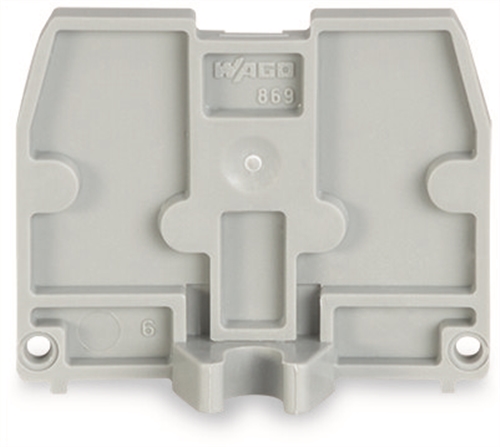 WAGO ENG PLATE GREY